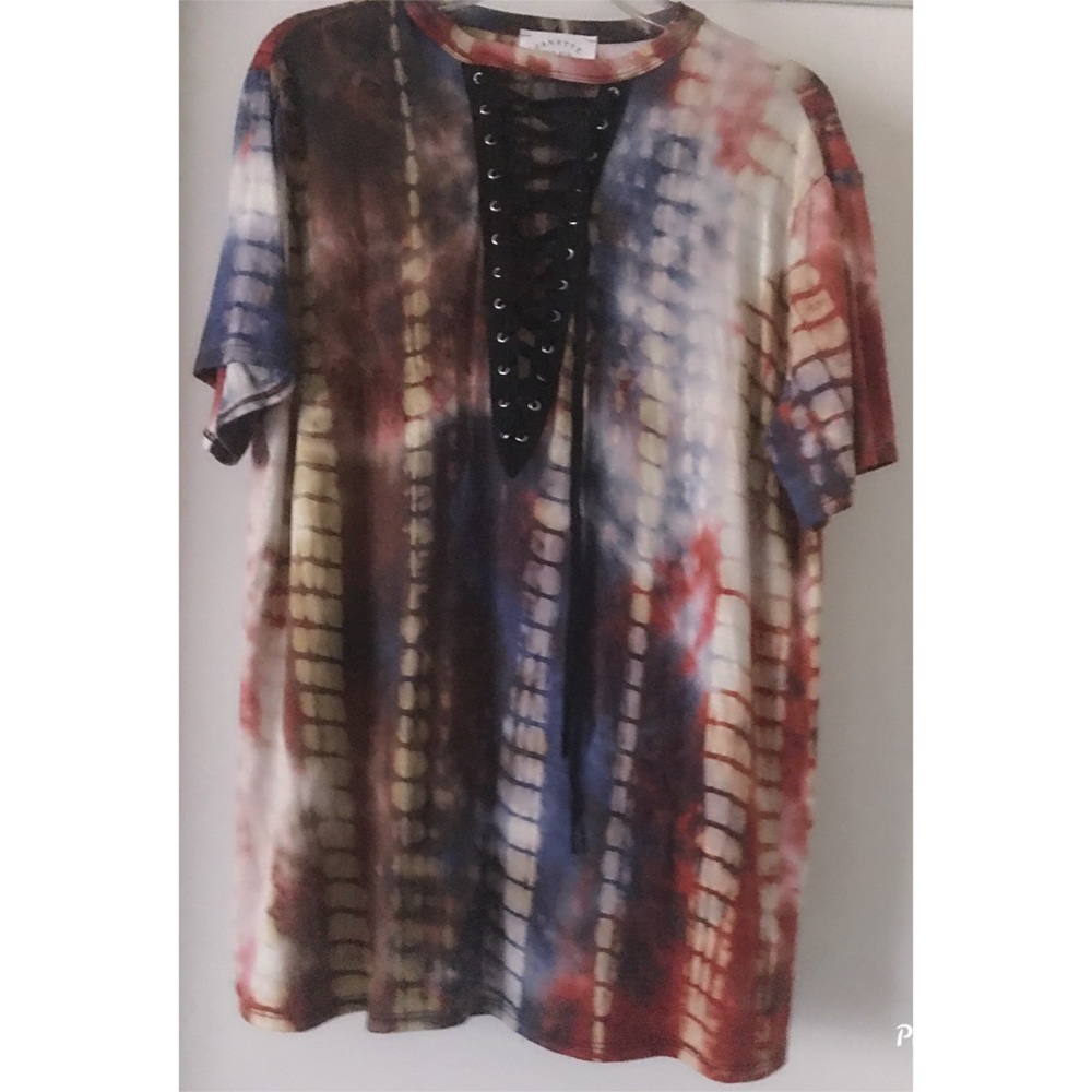 Tye Dye Lace Top